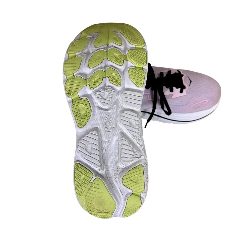 Hoka Pink and White Athletic Shoes - Picture 4 of 6